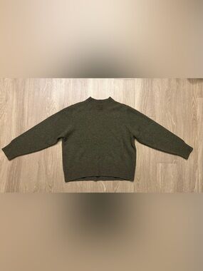 [~8/3 ONLY] Athé Vanessa Bruno Olive Green Sweater